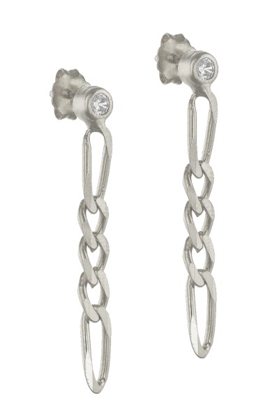 Σκουλαρίκι Ασημένιο Silver Chain Σκουλαρίκι Ασημένιο Silver Chain