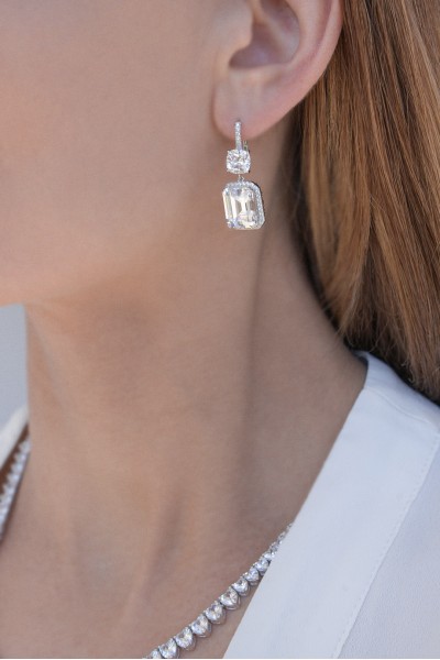 Σκουλαρίκι Ασημένιο Chic Drops