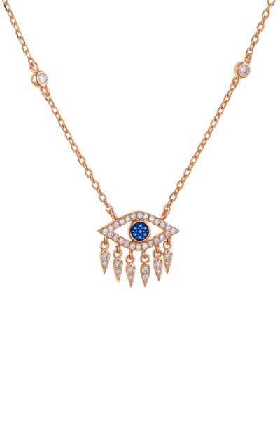 Κολιέ Ασημένιο Boho Eye Κολιέ Ασημένιο Boho Eye