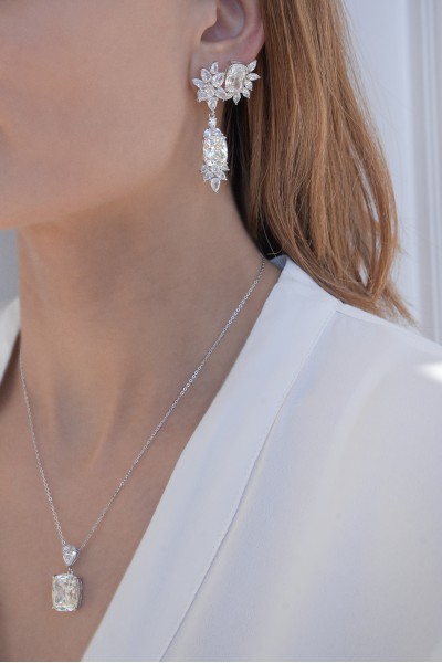 Κολιέ Ασημένιο Full Glam