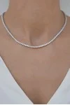 Κολιέ Ασήμι Ριβιέρα Delight 3mm 40cm