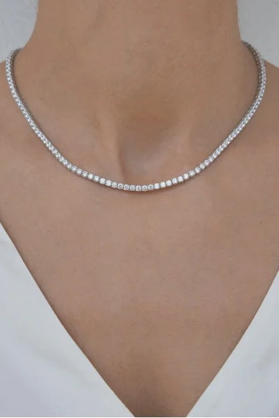 Κολιέ Ασήμι Ριβιέρα Delight 3mm 40cm