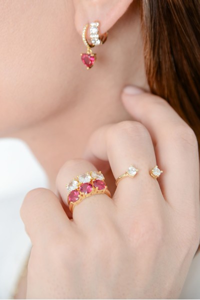 Δαχτυλίδι Ασημένιο Happy Me