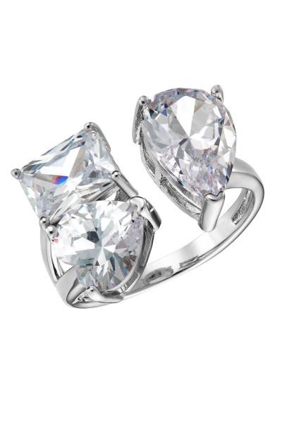 Δαχτυλίδι Ασημένιο Full Glam