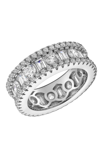 Δαχτυλίδι Ασημένιο Sparkling Glam 6621