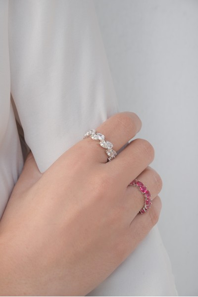 Δαχτυλίδι Ασημένιο Sparkling Glam 6622