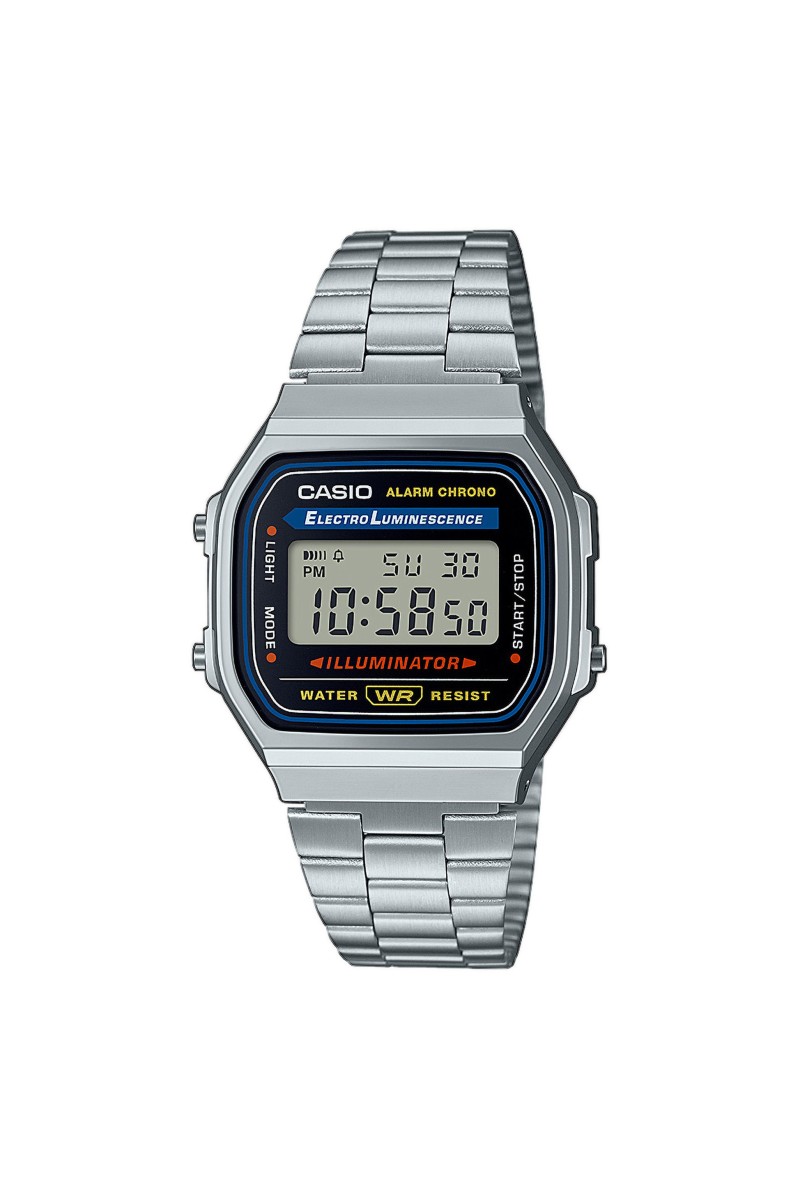 Casio Digital Stainless Steel A-168WA-1YES