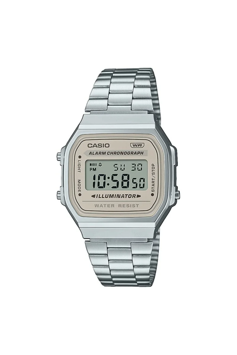 Casio Digital Stainless Steel A-168WA-8AYES
