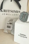 Casio Digital Stainless Steel A-168WA-8AYES