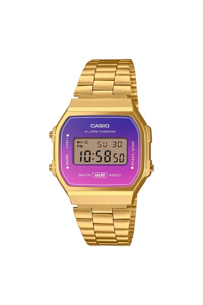 Casio Digital Stainless Steel A-168WERG-2AEF Casio Digital Stainless Steel A-168WERG-2AEF