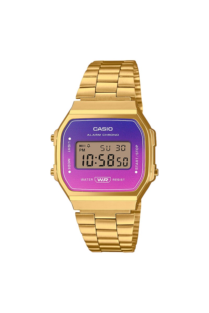 Casio Digital Stainless Steel A-168WERG-2AEF