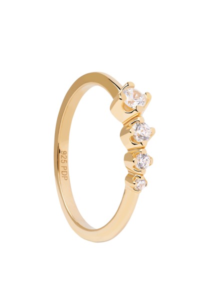 Δαχτυλίδι PD PAOLA Ασήμι Spark Gold Δαχτυλίδι PD PAOLA Ασήμι Spark Gold