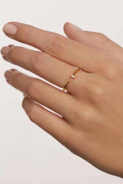 Δαχτυλίδι PD PAOLA Ασήμι Suzi Gold