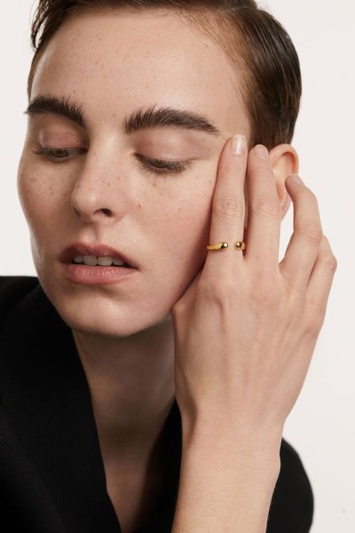 Δαχτυλίδι PD PAOLA Ασήμι Crush Gold