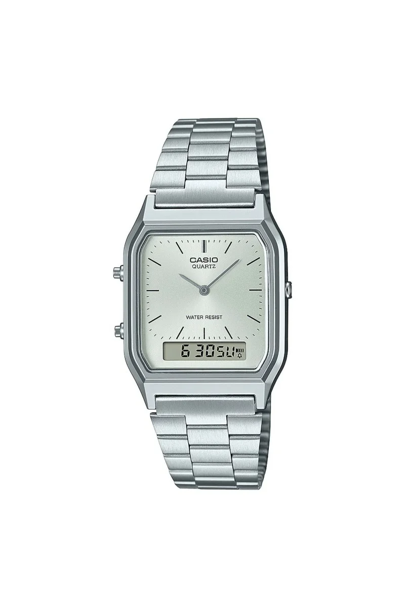 Casio Anadigi Silver Stainless Steel AQ-230A-7AMQYES