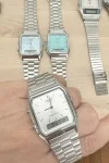 Casio Anadigi Silver Stainless Steel AQ-230A-7AMQYES