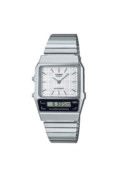 Casio Anadigi Silver Stainless Steel AQ-800E-7AEF