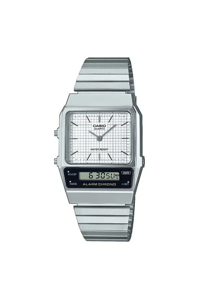 Casio Anadigi Silver Stainless Steel AQ-800E-7AEF