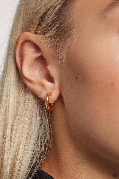 Σκουλαρίκι PD PAOLA Ασήμι Mini Cloud Gold