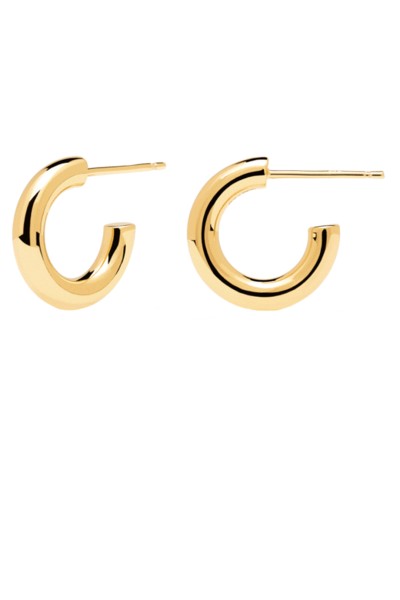 Σκουλαρίκι PD PAOLA Ασήμι Mini Cloud Gold