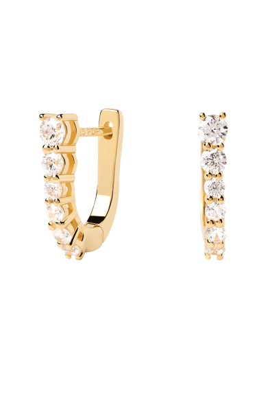 Σκουλαρίκι PD PAOLA Ασήμι Rise Gold