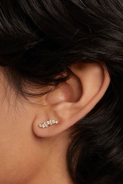 Σκουλαρίκι PD PAOLA Ασήμι Natura