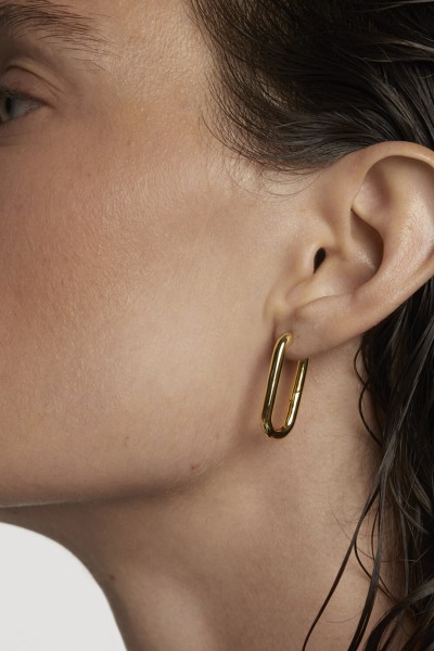 Σκουλαρίκι PD PAOLA Ασήμι Beat Gold