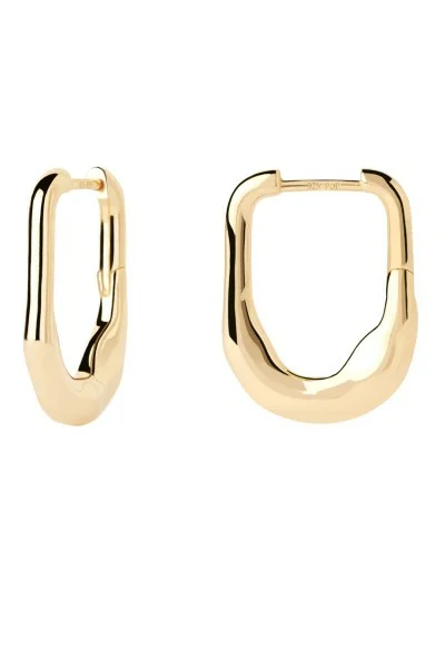 Σκουλαρίκι PD PAOLA Ασήμι Magma Hoops