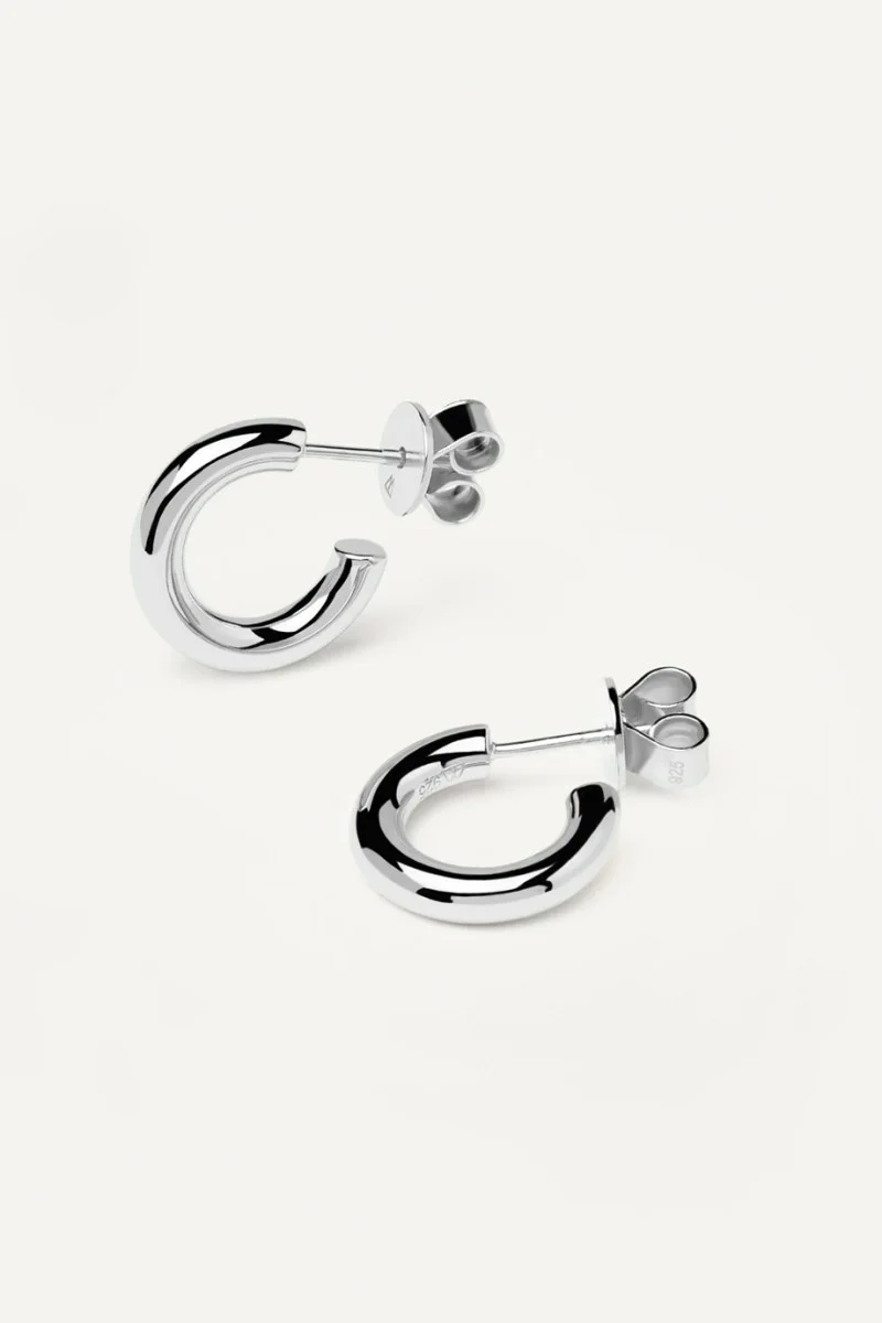 Σκουλαρίκι PD PAOLA Ασήμι Mini Cloud Silver