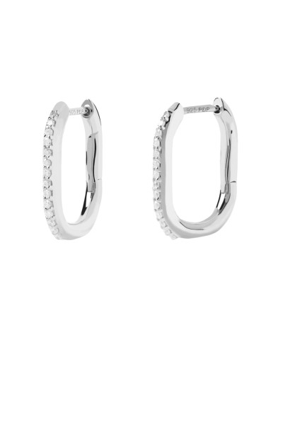 Σκουλαρίκι PD PAOLA Ασήμι Spike Silver