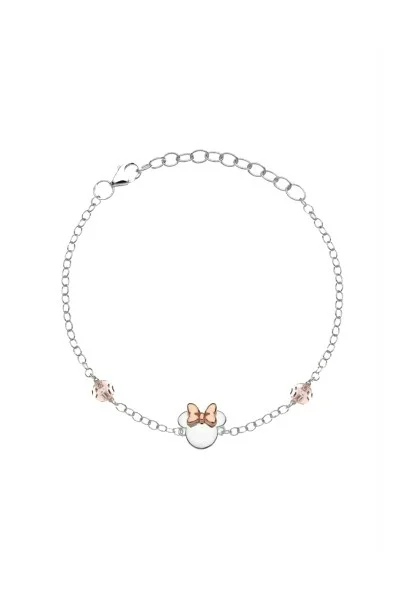 Βραχιόλι Minnie Mouse DISNEY Ασήμι 925ο