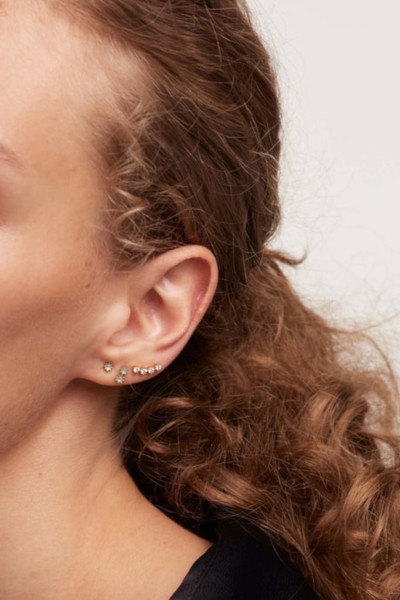 Σκουλαρίκι PD PAOLA Ασήμι Ocean Gold 3 Set