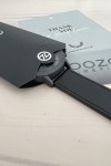 OOZOO Timepieces Black Rubber Strap C10854