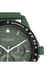 OOZOO Timepieces Collection Green Leather Strap C11111