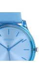 OOZOO Timepieces Light Blue Leather Strap 36mm C11140