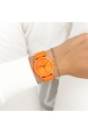 OOZOO Timepieces Orange Leather Strap 38mm C11171