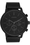 OOZOO Timepieces Black Bracelet 50mm C11204