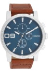 OOZOO Timepieces Brown Leather Strap 48mm C11210