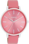 OOZOO Timepieces Pink Leather Strap 42mm C11295