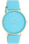 OOZOO Vintage Blue Leather Strap 40mm C20323