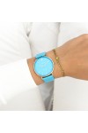 OOZOO Vintage Blue Leather Strap 40mm C20323