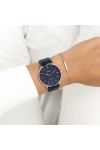 OOZOO Vintage Blue Leather Strap 40mm C20328