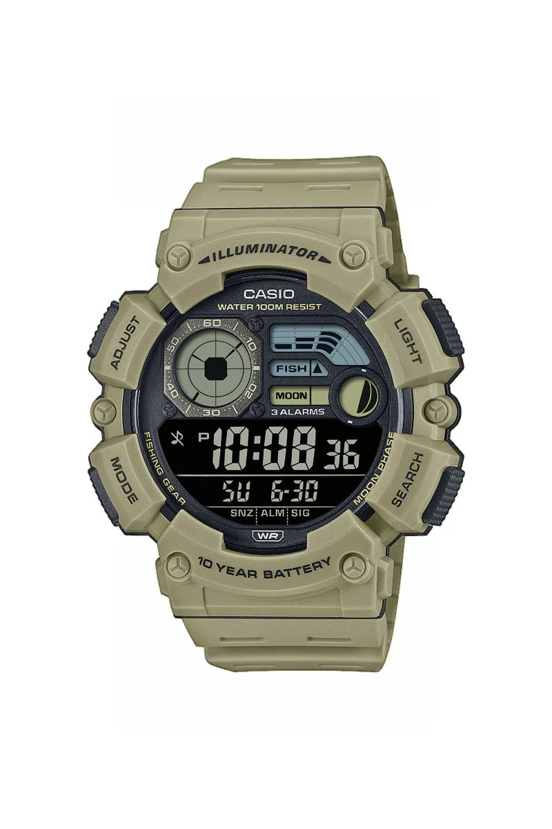 Casio Standard Rubber Strap WS-1500H-5BVEF