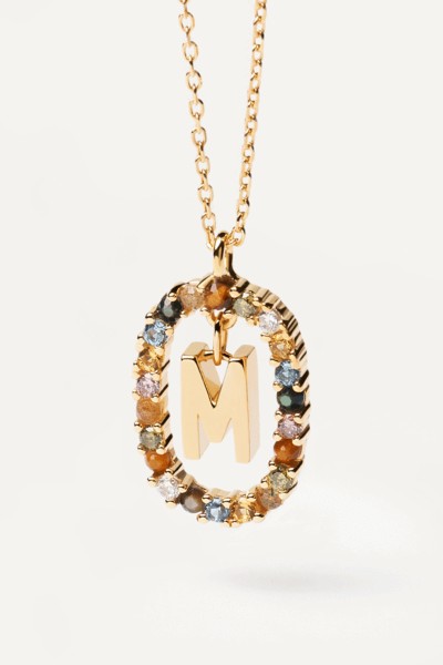 Κολιέ PD PAOLA Ασήμι Letter