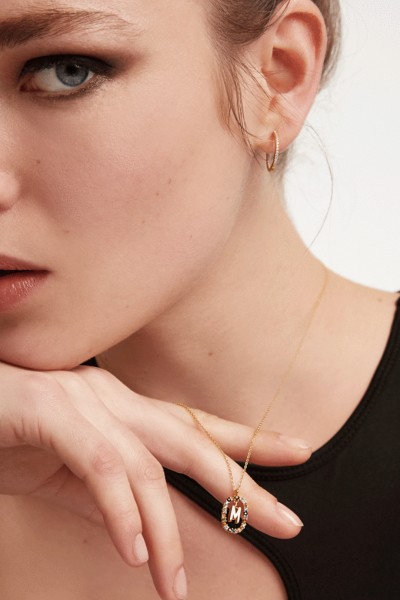 Κολιέ PD PAOLA Ασήμι Letter