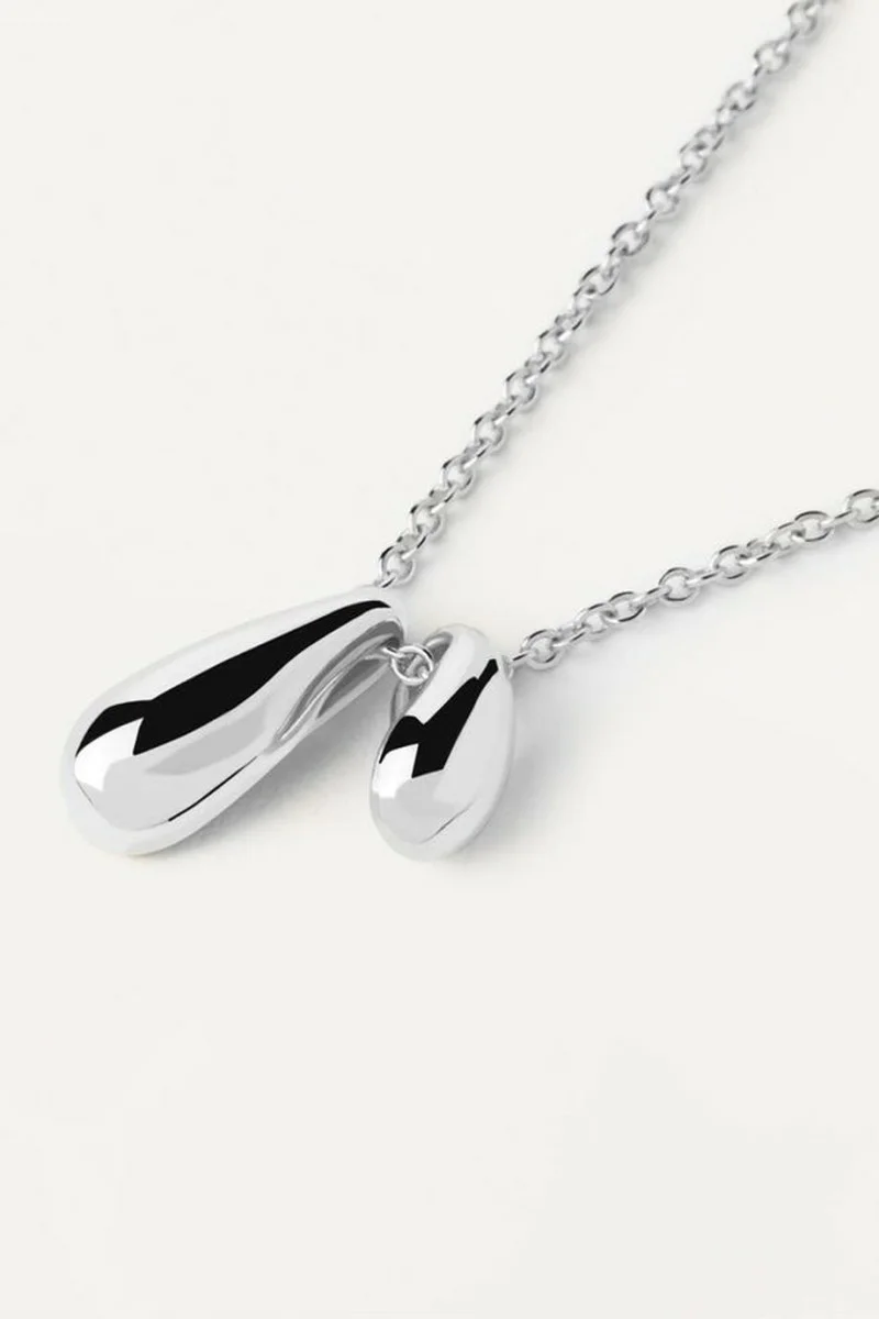 Κολιέ PD PAOLA Ασήμι Sugar Silver