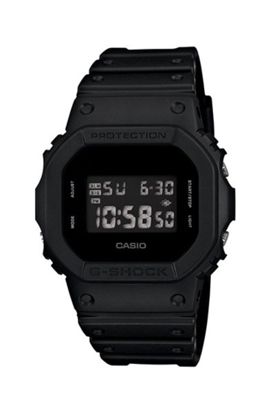 Casio Gshock Black Rubber Strap DW-5600UBB-1ER
