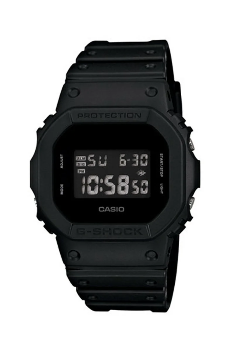 Casio Gshock Black Rubber Strap DW-5600UBB-1ER