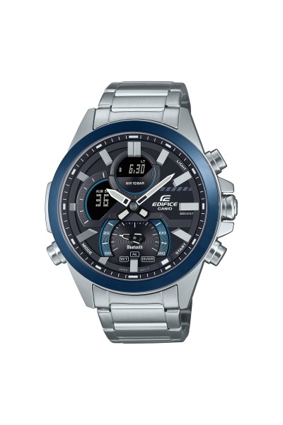 Casio Edifice Blue Stainless Steel ECB-30DB-1AEF Casio Edifice Blue Stainless Steel ECB-30DB-1AEF