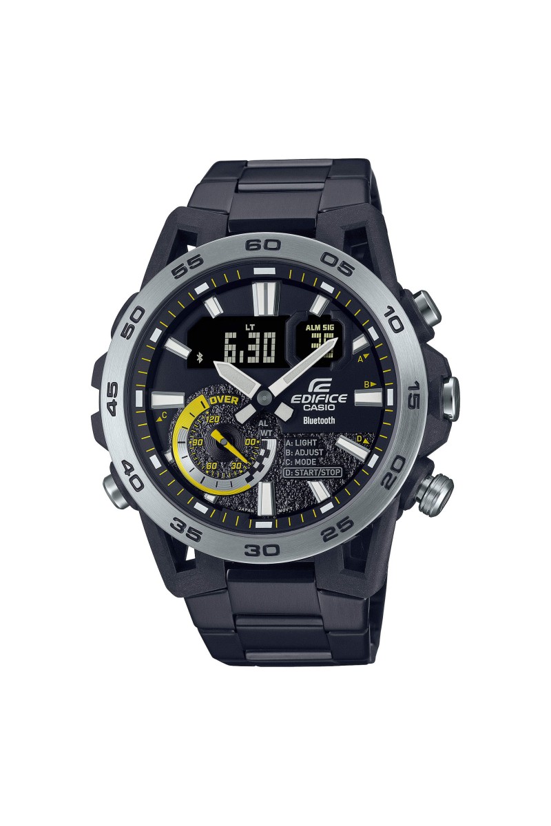 Casio Edifice Black Stainless Steel ECB-40DC-1AEF